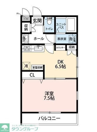 ドミール桐ケ谷の物件間取画像